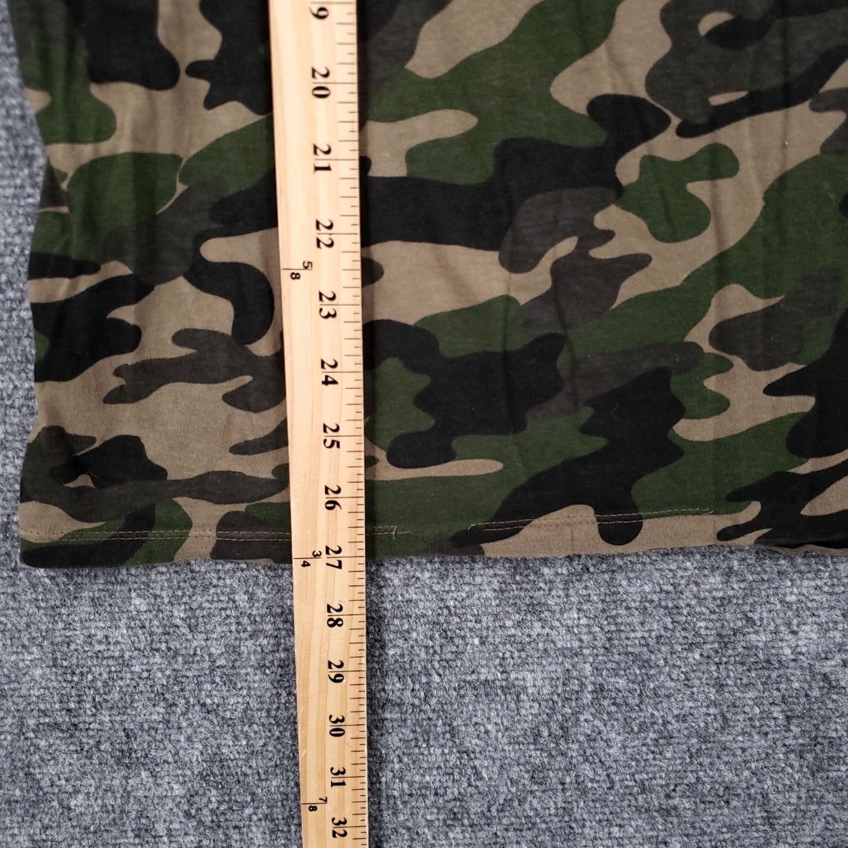Guess GUESS T Shirt Mens XL Green Camo Short Sleeve Crew Neck Tee Size US XL / EU 56 / 4 - 4 Thumbnail