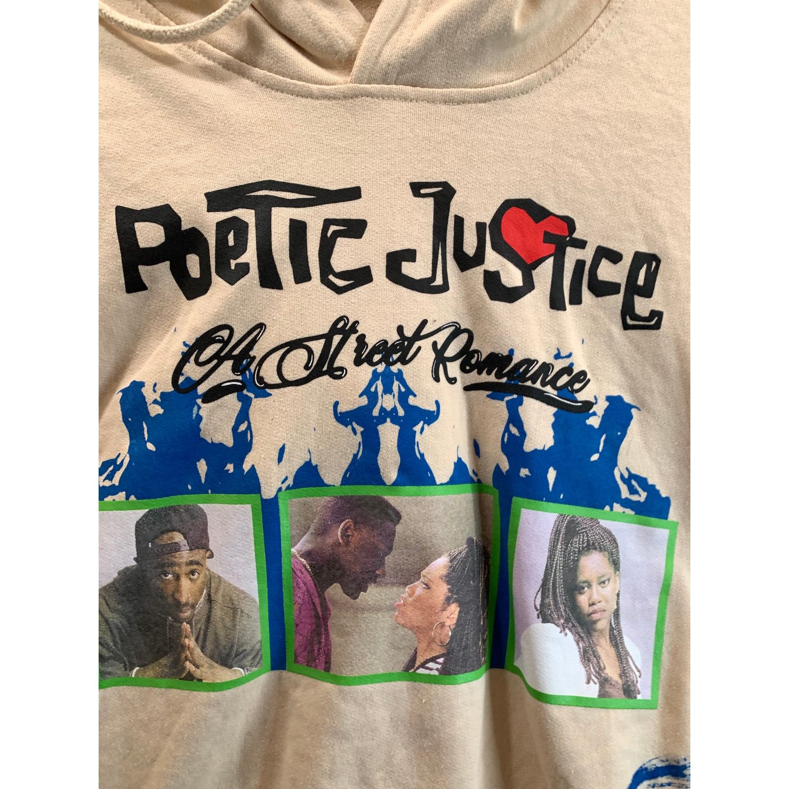 Chemistry Chemistry Poetic Justice Hoodie Jacket Adult Large Cream Size US L / EU 52-54 / 3 - 4 Thumbnail