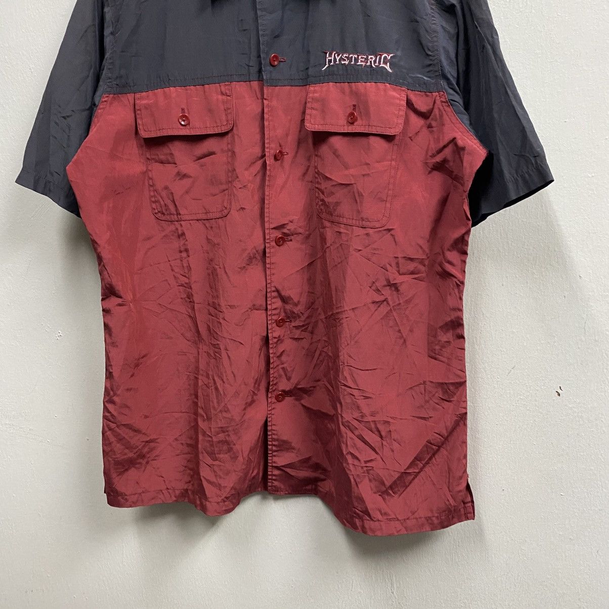 Hysteric Glamour VINTAGE‼️Hysteric Glamour 1999 Metallica Font Shirt Button Size US L / EU 52-54 / 3 - 4 Thumbnail