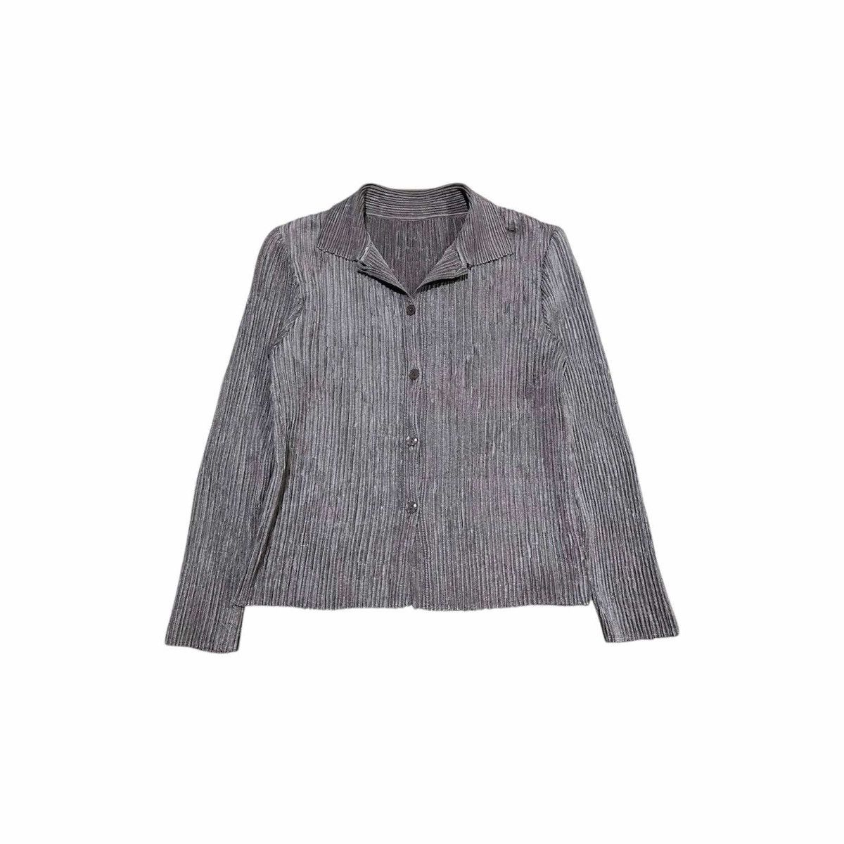 Japanese Brand 🔥Vintage T-Pleats Pleated Shirt Issey Miyake Style Size M / US 6-8 / IT 42-44 - 1 Thumbnail