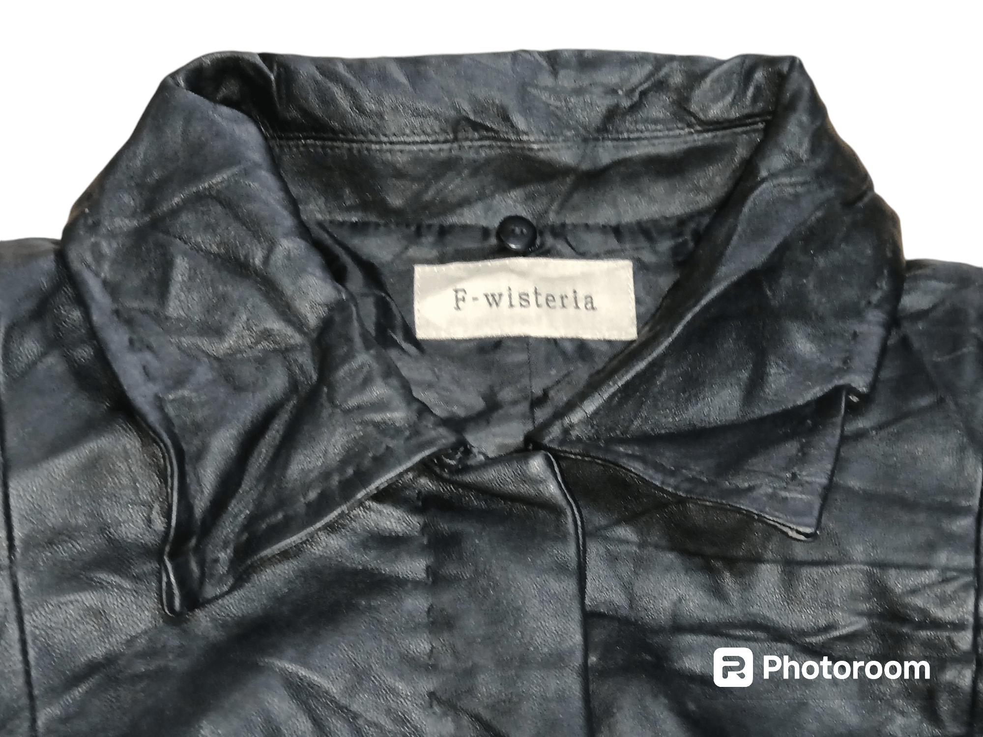 Japanese Brand F-WISTERIA LEATHER JACKET Size M / US 6-8 / IT 42-44 - 2 Thumbnail
