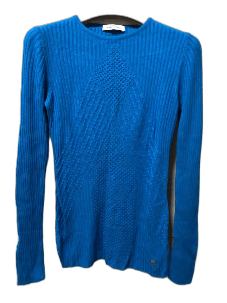 Versace Women's Knit Sweater Blue Color