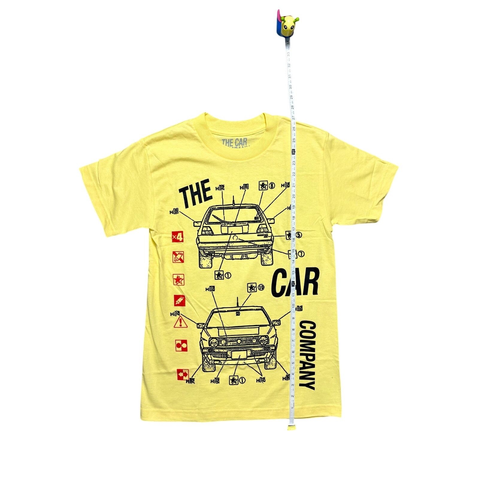 Other New Men's Small 100% Cotton Yellow Shirt by The Car Company Size US S / EU 44-46 / 1 - 4 Thumbnail