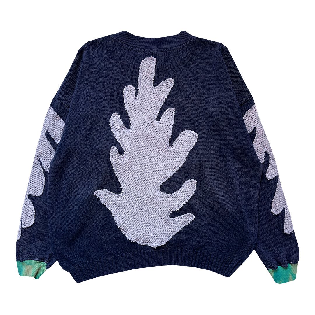 Other Upcycled "COZY CORAL" Sweater Size L / US 10 / IT 46 - 2 Thumbnail