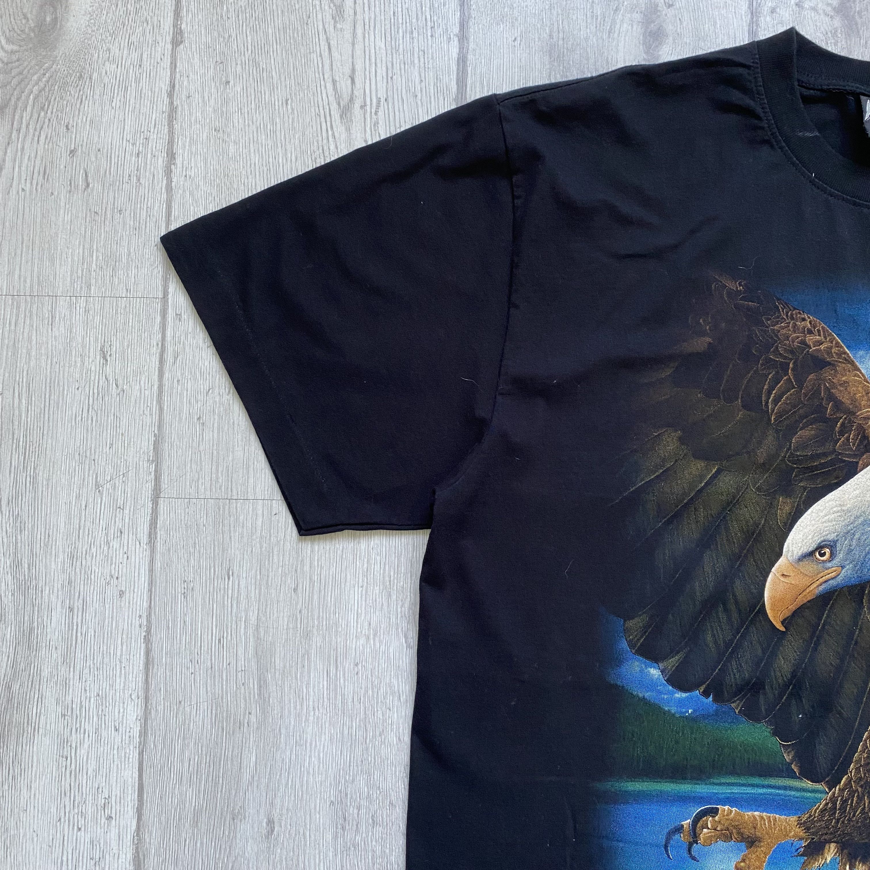 Harley Davidson 🦅 Vintage USA Eagle tee Mountain Forest Harley Davidson Size US XL / EU 56 / 4 - 6 Thumbnail