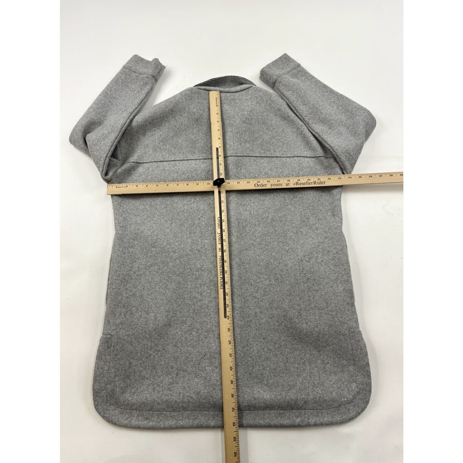 Banana Republic VINTAGE Banana Republic Jacket Womens Small Gray Button Up Coat Ladies Shacket Size S / US 4 / IT 40 - 7 Thumbnail