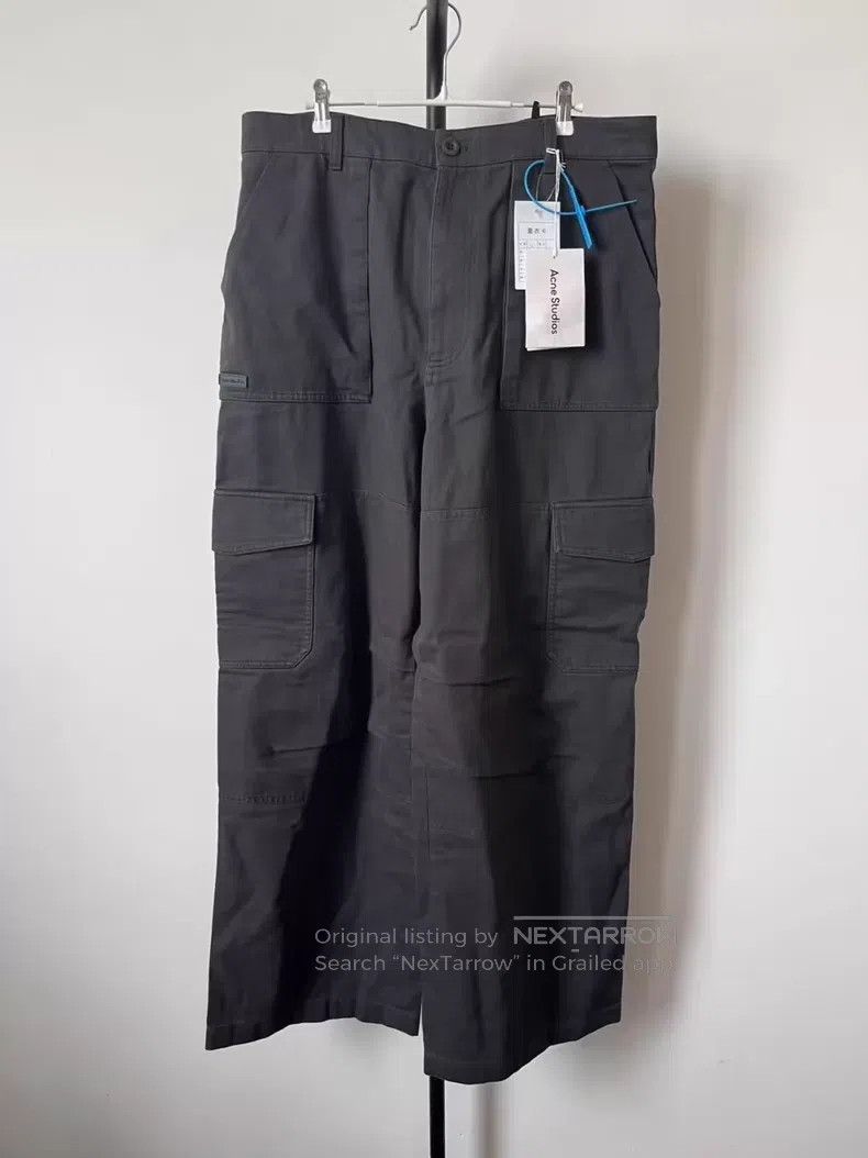 Acne Studios Acne Studios Baggy High-Rise Cleanfit Hidden Zipper Loose Size US 34 / EU 50 - 1 Thumbnail