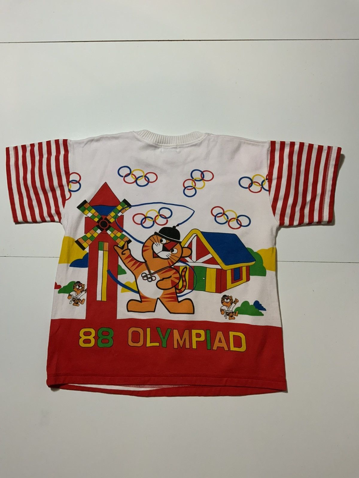 Vintage Vintage 80s 8:30 AM Bullocks 1988 Olympics AOP Sweatshirt Size US M / EU 48-50 / 2 - 2 Thumbnail