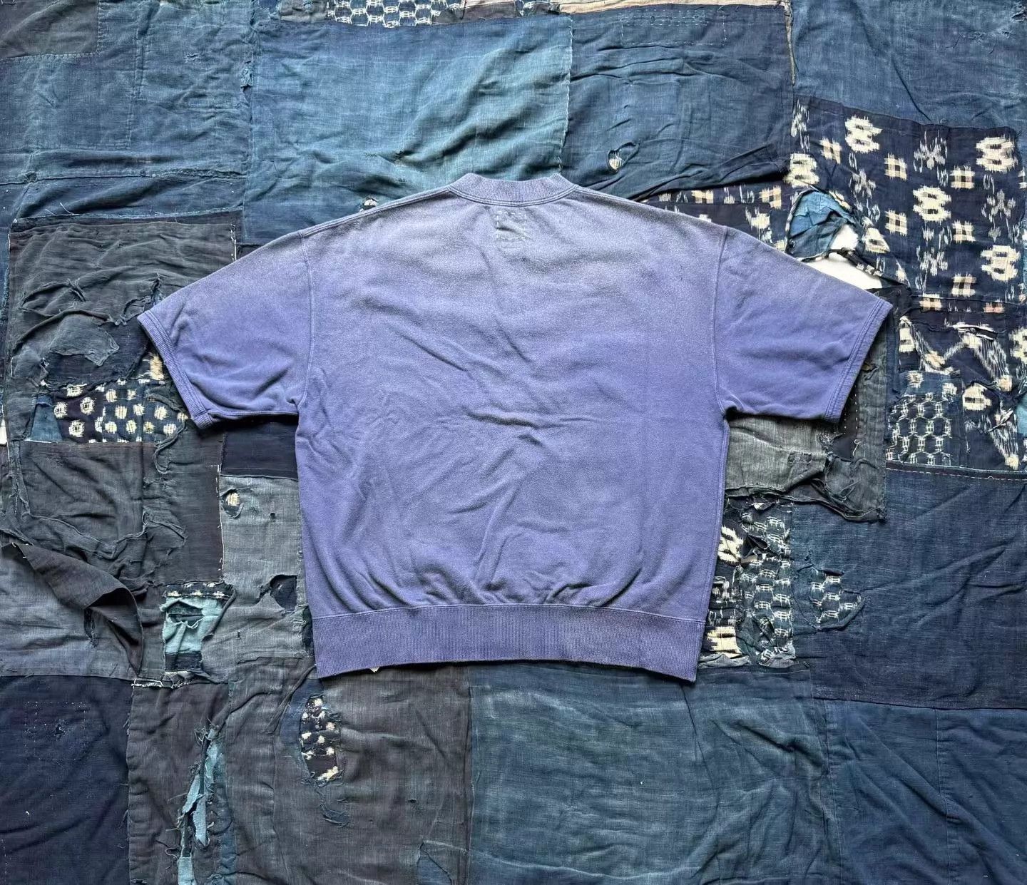 Visvim VISVIM MONDO HENLEY ZIP S/S CRASH NAVY US 2 New Size US M / EU 48-50 / 2 - 2 Thumbnail