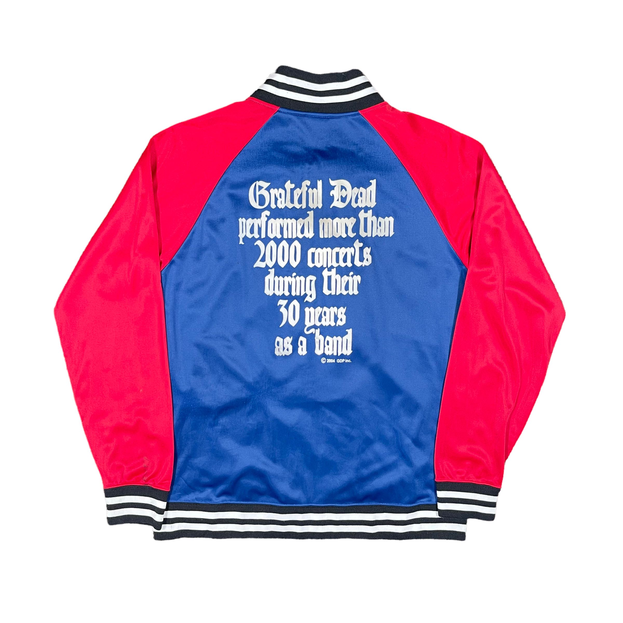 Grateful Dead 2004 Quote Satin Zipper Sweater
