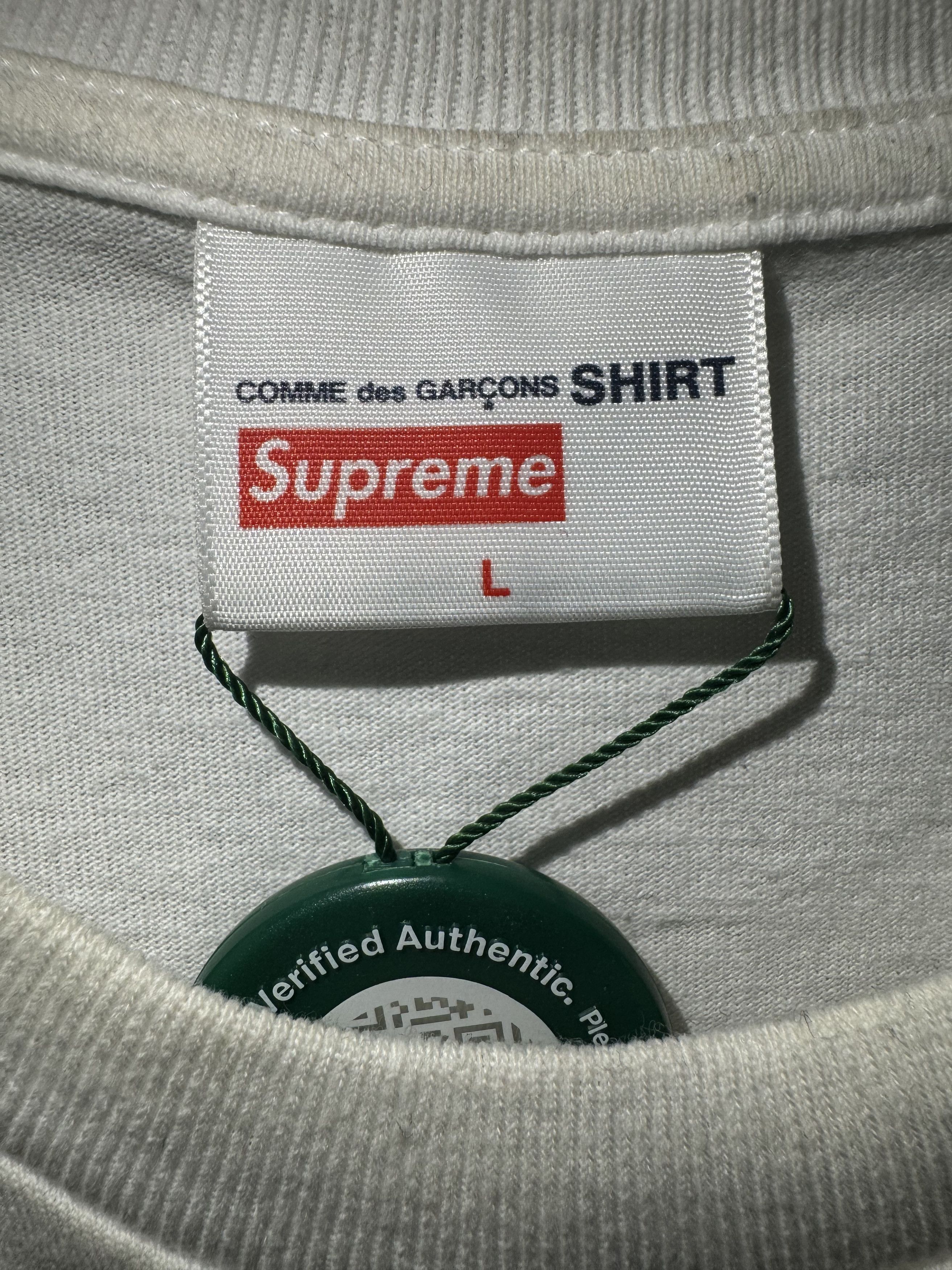 Supreme Supreme Comme des Garcons Split Box Logo Size US L / EU 52-54 / 3 - 2 Thumbnail