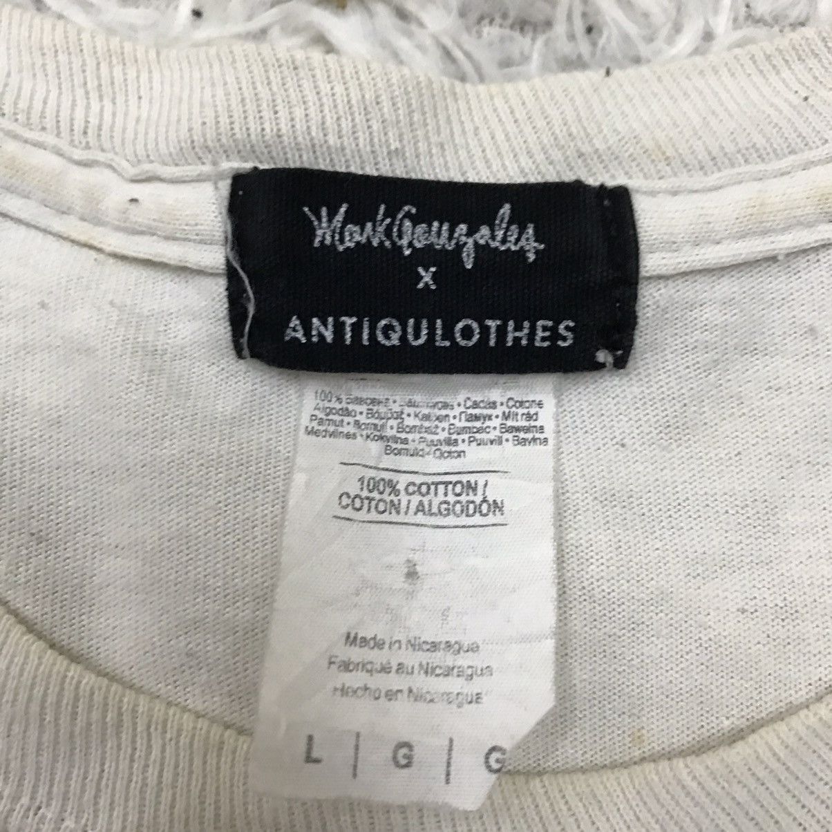 Japanese Brand VINTAGE Y2K MARK GONZALES X ANTI QULOTHES LONGSLEEVE TSHIRT Size US L / EU 52-54 / 3 - 10 Thumbnail