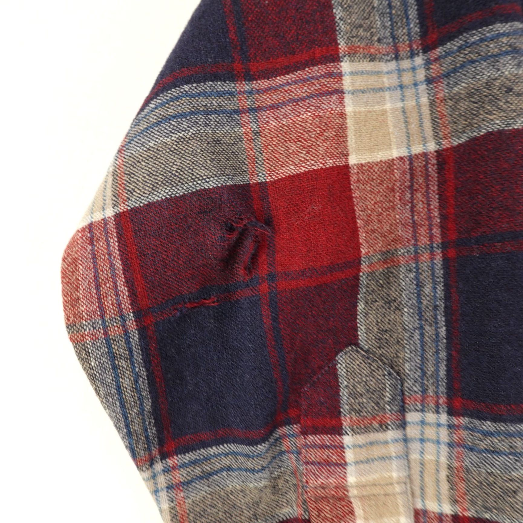 Pendleton VINTAGE Pendleton Wool Flannel Shirt Mens Medium Red Blue Plaid Button-Up 70s 80s Outdoor Size US M / EU 48-50 / 2 - 6 Thumbnail