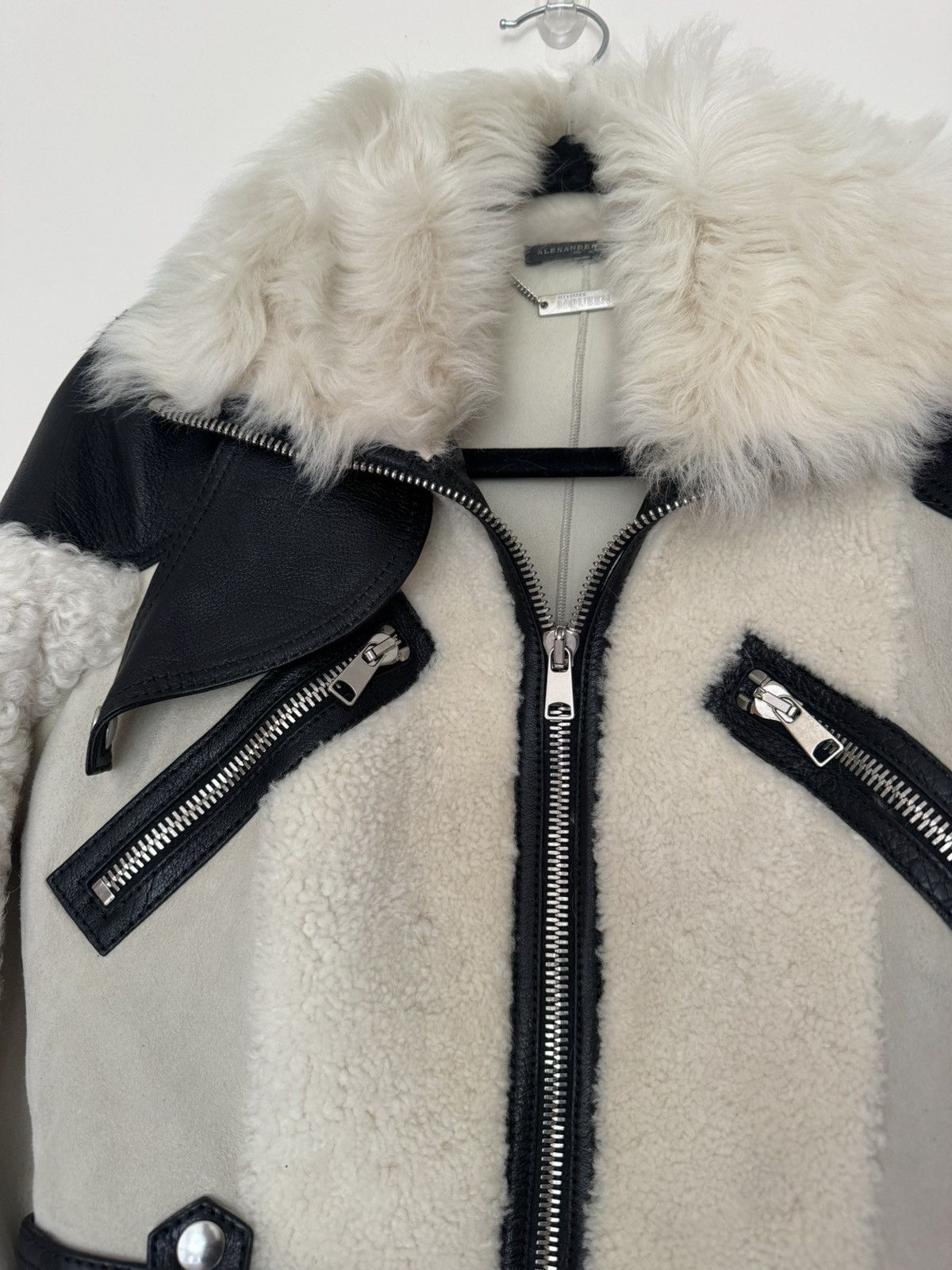 Alexander McQueen Alexander McQueen Shearling Coat Size S / US 4 / IT 40 - 4 Thumbnail