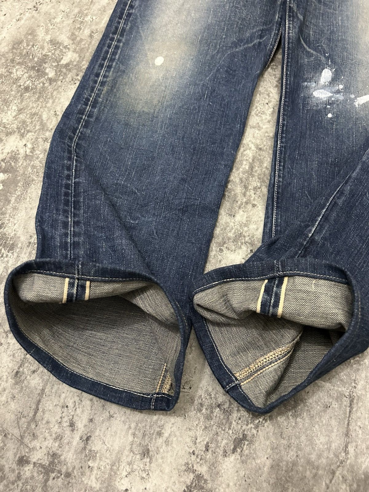 Lee Vintage Lee Riders X Okuda Japan Mud Wash Selvedge Jeans Size US 32 / EU 48 - 5 Thumbnail