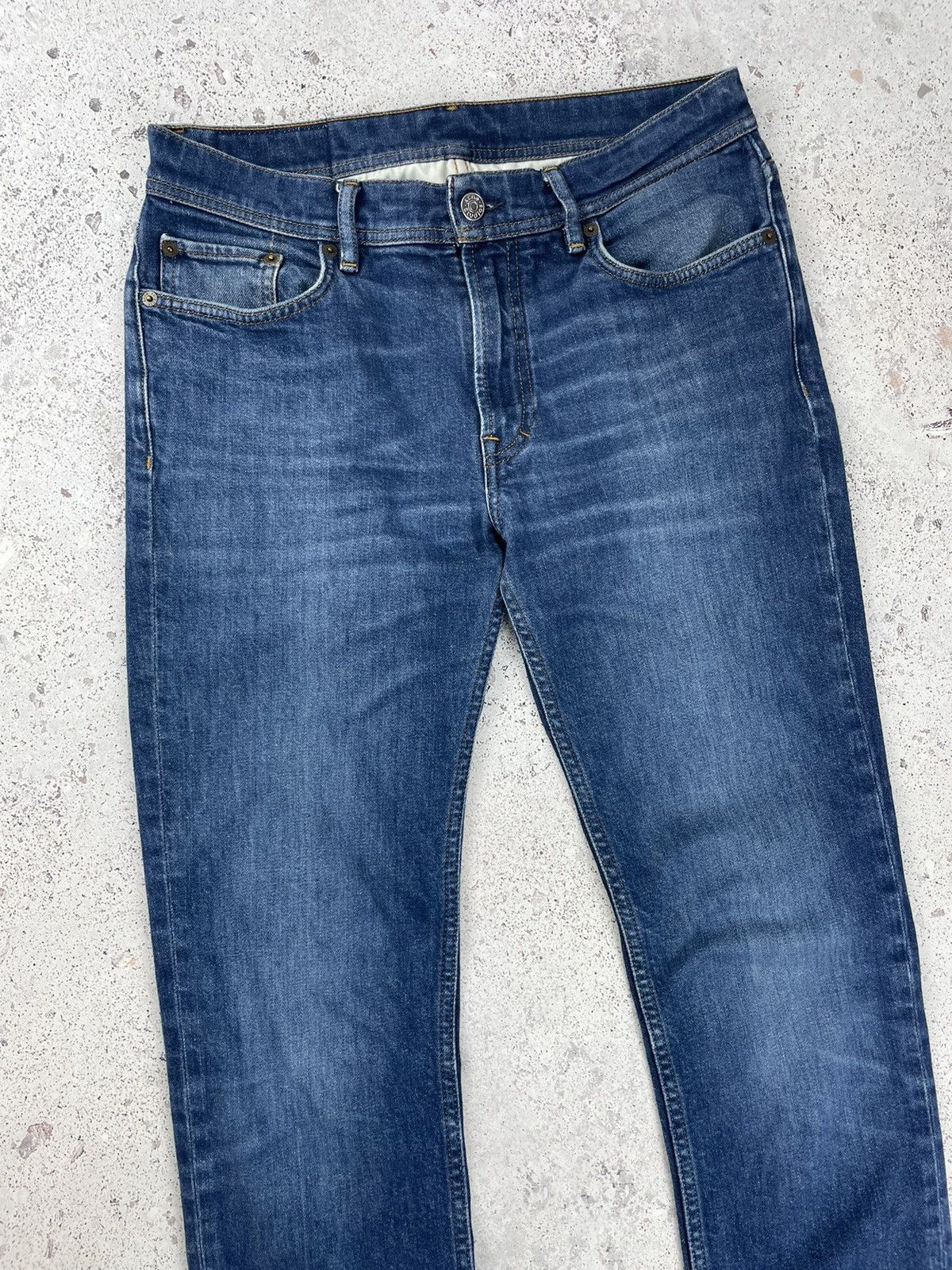 Acne Studios Acne Studios Skinny Fit Jeans North-Dark Blue Size US 30 / EU 46 - 2 Thumbnail