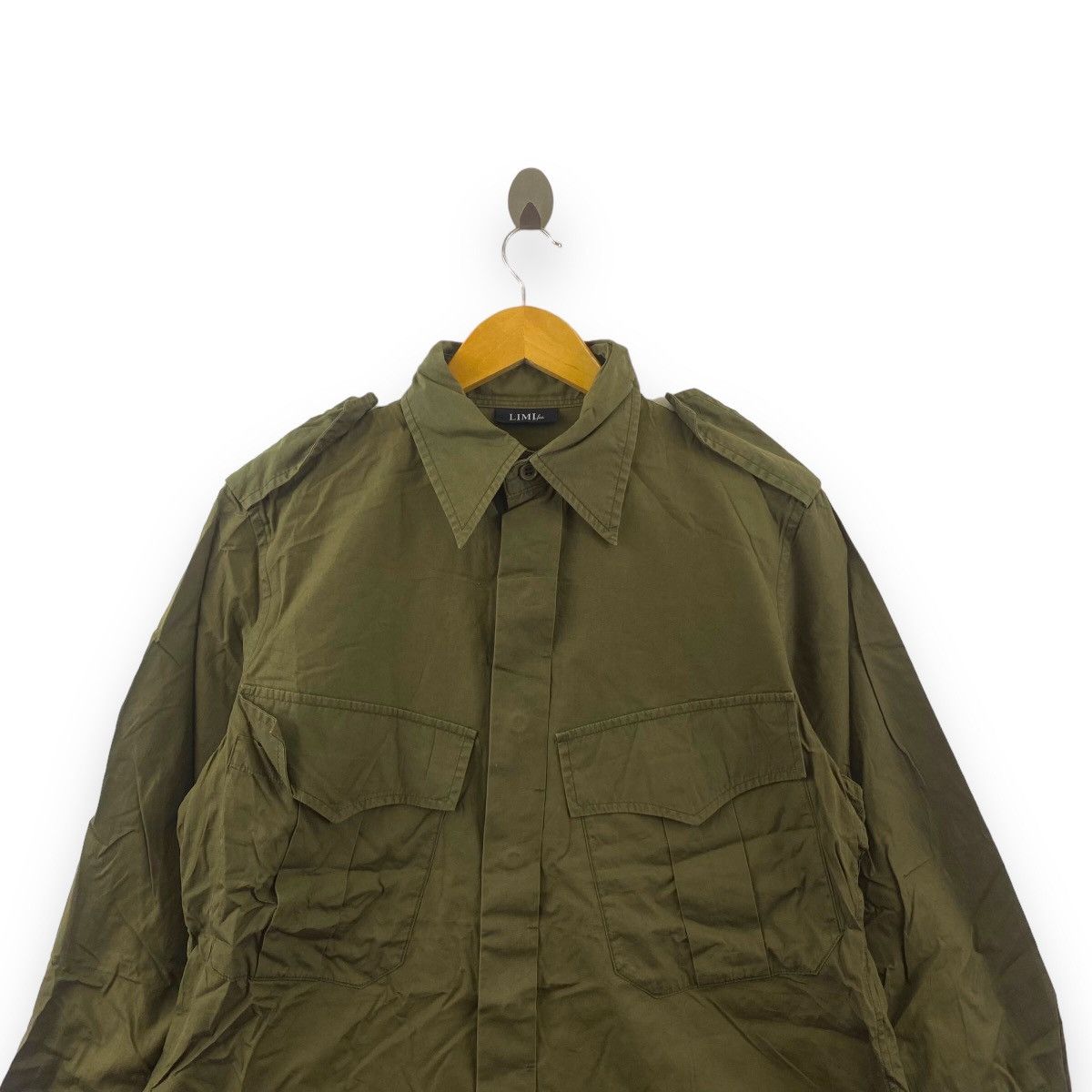 Yohji Yamamoto LIMI FEU by YOHJI YAMAMOTO Parka Army Made In Japan Size US M / EU 48-50 / 2 - 2 Thumbnail