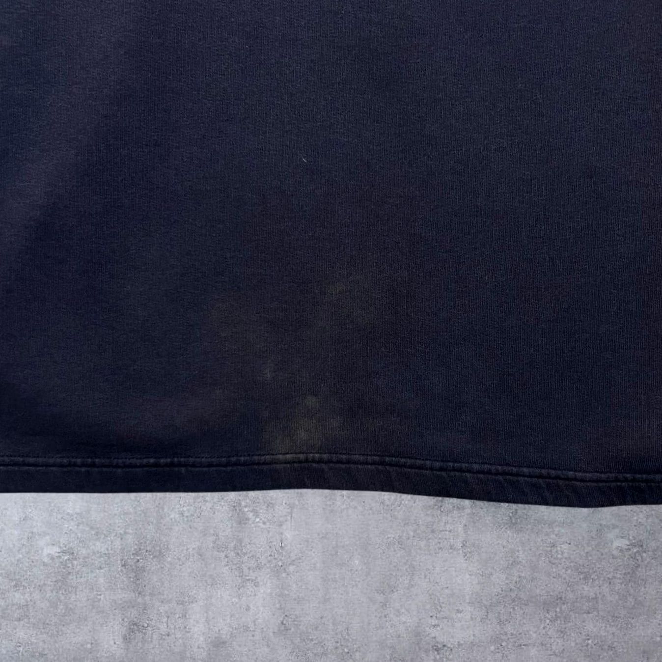 Nike VINTAGE Nike Classic Faded Black Mini Swoosh Logo 1/4 Zip Sweatshirt Large XL Mens Regular Long Sleeve Pullover Embroidered Logo 1990s 2000s Size US L / EU 52-54 / 3 - 7 Thumbnail