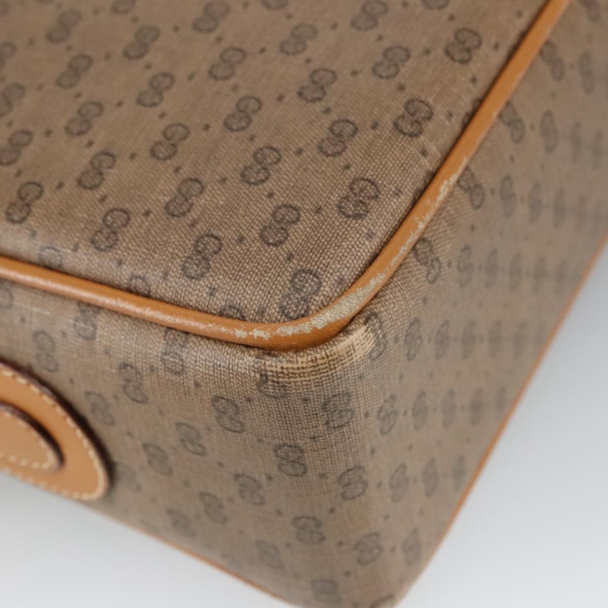 Gucci GUCCI Micro GG Supreme Shoulder Bag Pvc Leather Beige Gold Size ONE SIZE - 13 Thumbnail