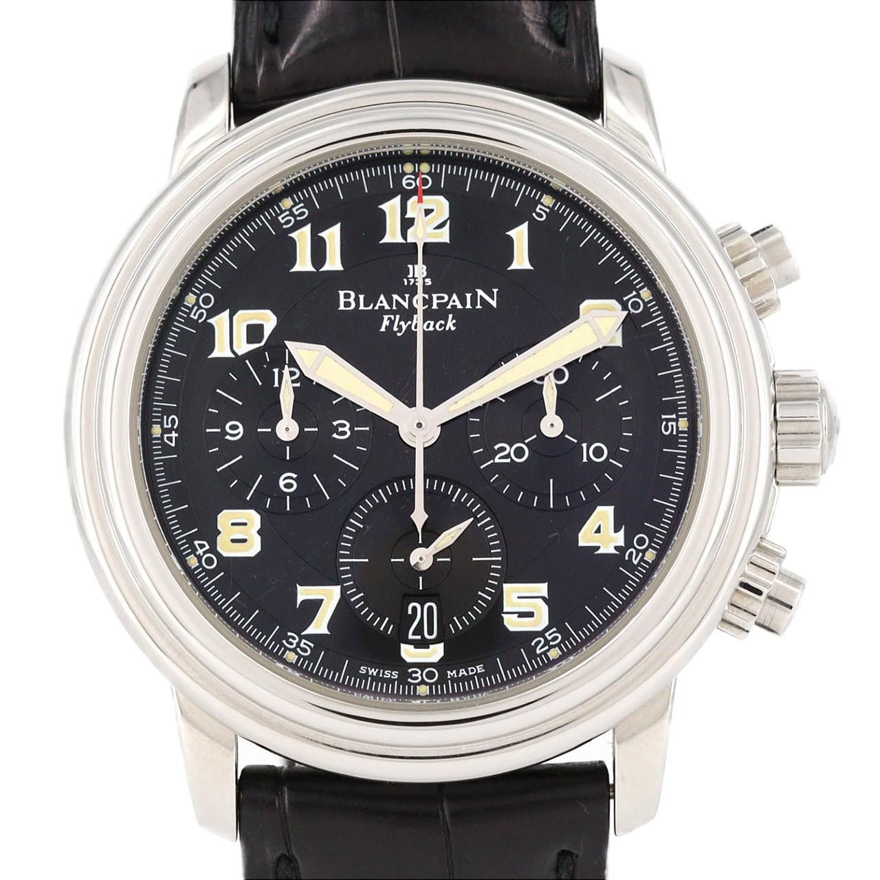 Other Blancpain Blancpain Léman Flyback Chronograph Stainless Steel Chronograph Metal Automatic DUTY FREE for USA Size ONE SIZE - 1 Thumbnail