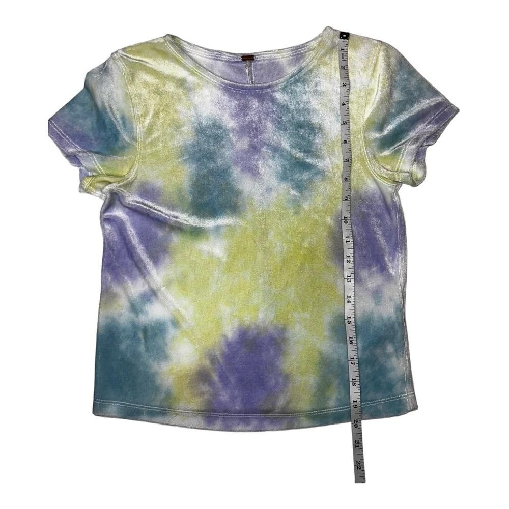 Free People Free People l Tie Dyed Velveteen Tee Small Size S / US 4 / IT 40 - 4 Thumbnail
