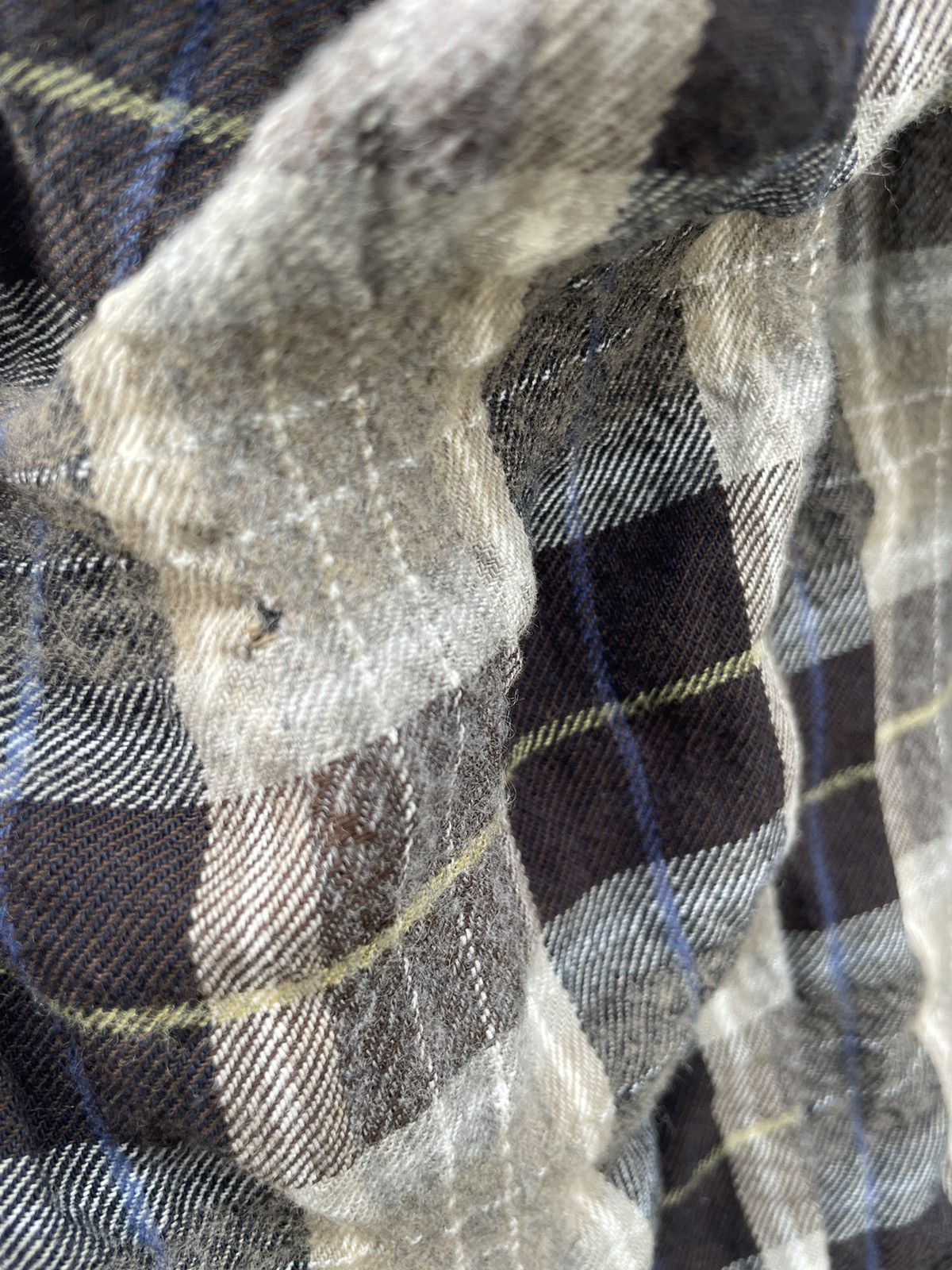 If Six Was Nine × Kenzo Kenzo Homme Checked Long Zipper Back Side Pants Size US 38 / EU 54 - 17 Thumbnail