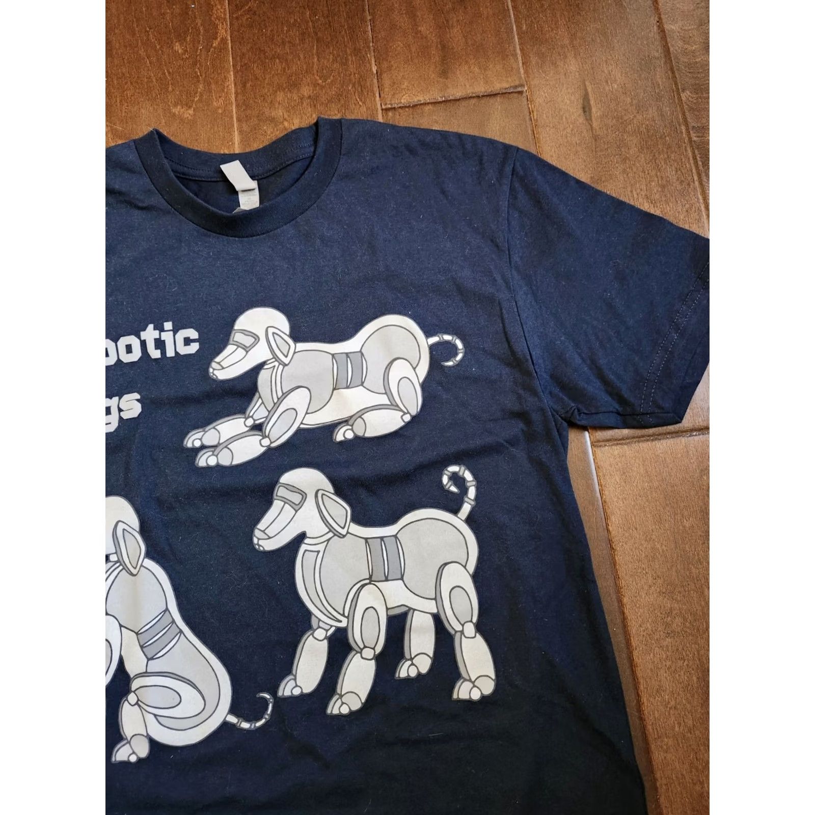 NEXT Next Apparel Shirt Mens S Men Navy Robotics Dogs Graphic Tee Size Size US S / EU 44-46 / 1 - 4 Thumbnail