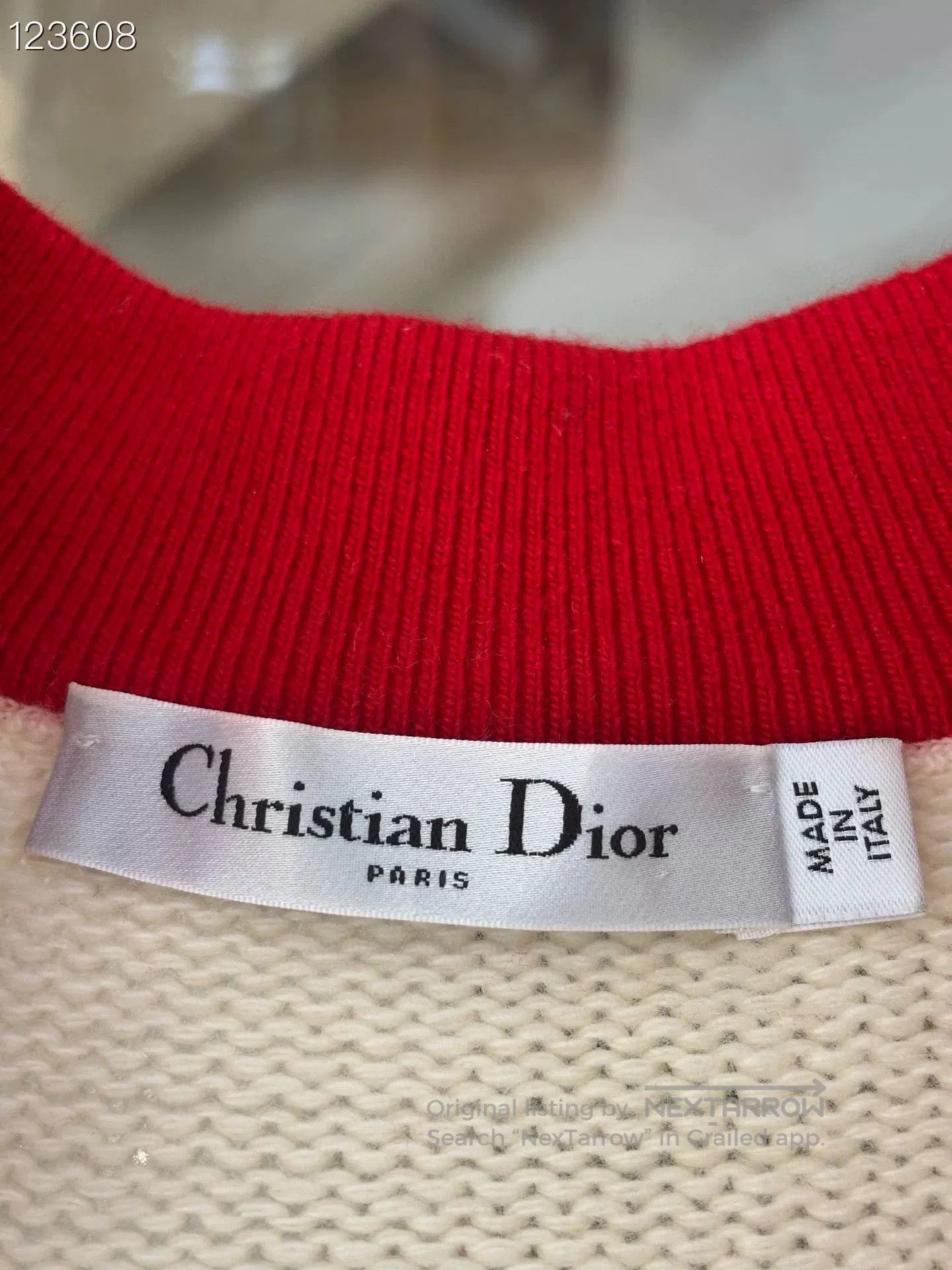 Dior Dior Valentine Limited Heart Knit Sweater. Size XXS / US 00 / IT 34 - 3 Thumbnail
