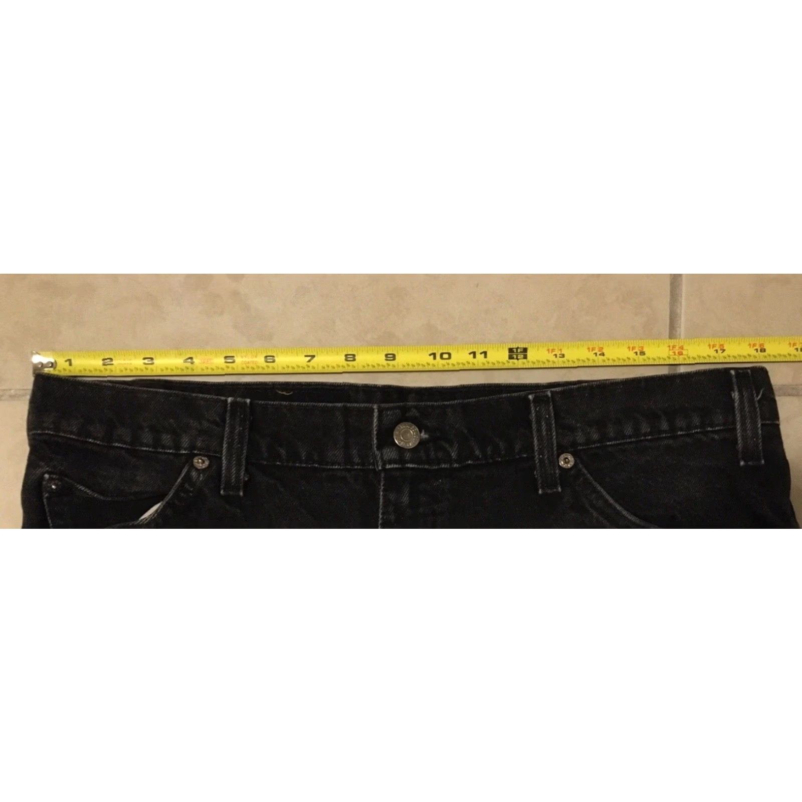 Levi's VINTAGE Levi's 550 Jeans Men 36 Black Distressed 90s Grunge Trucker Cowboy USA USA Mens Jeans Size US 36 / EU 52 - 7 Thumbnail