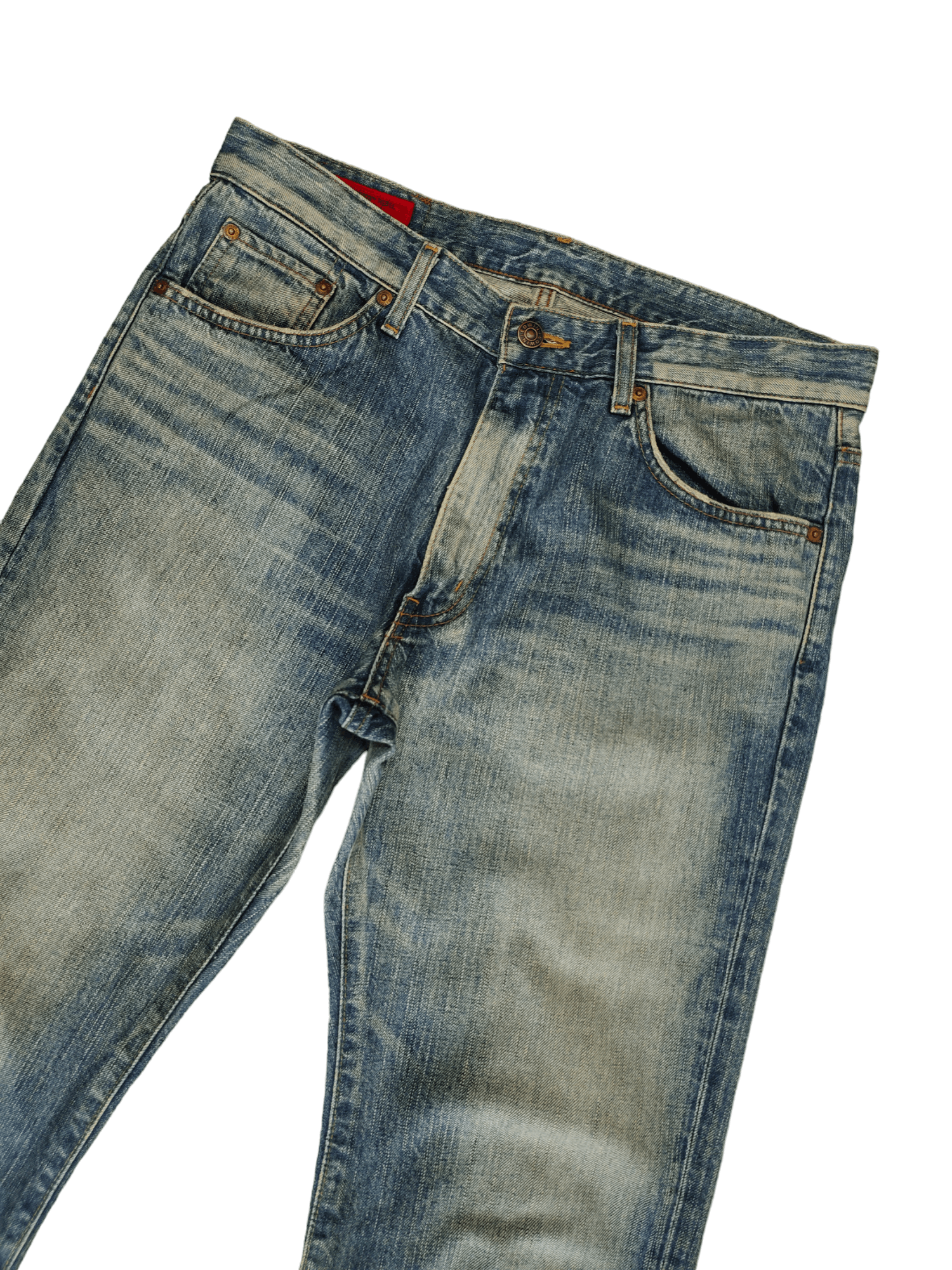 Edwin Flare Jeans Edwin Clawmark Faded Denim Bootcut 1990s Size US 33 - 4 Thumbnail