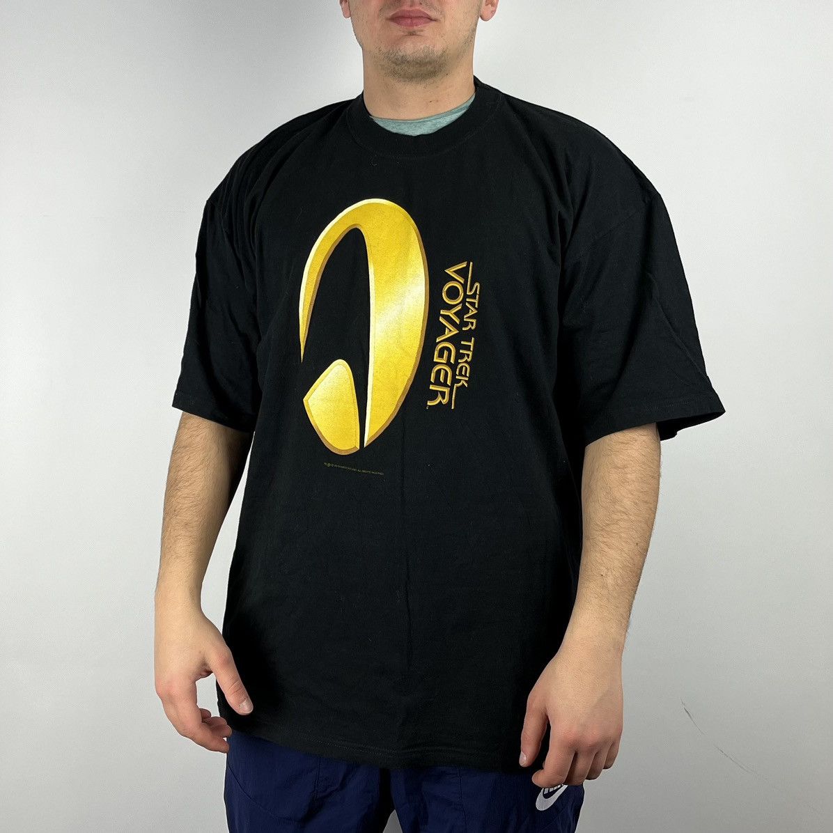 Other Movie Star trek voyager Tshirt 90s size XLarge Size US XL / EU 56 / 4 - 1 Thumbnail