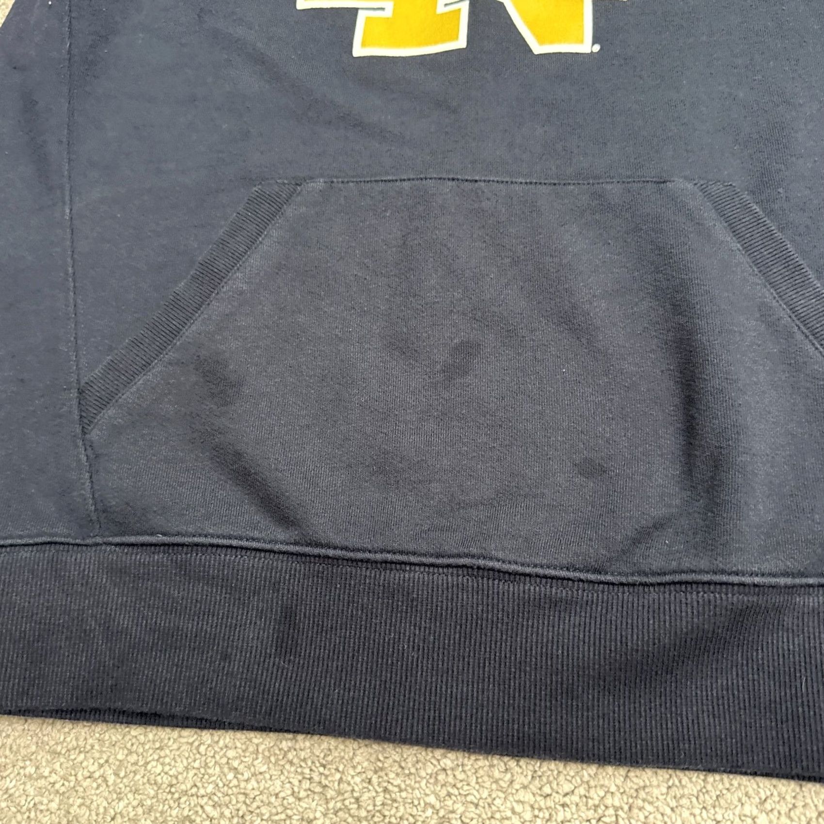 Disney VINTAGE Nike Shirt Womens 2X Black Notre Dame Fighting Irish Hoodie Sweatshirt Pullover With Logo Size XXL / US 16-18 / IT 52-54 - 7 Thumbnail