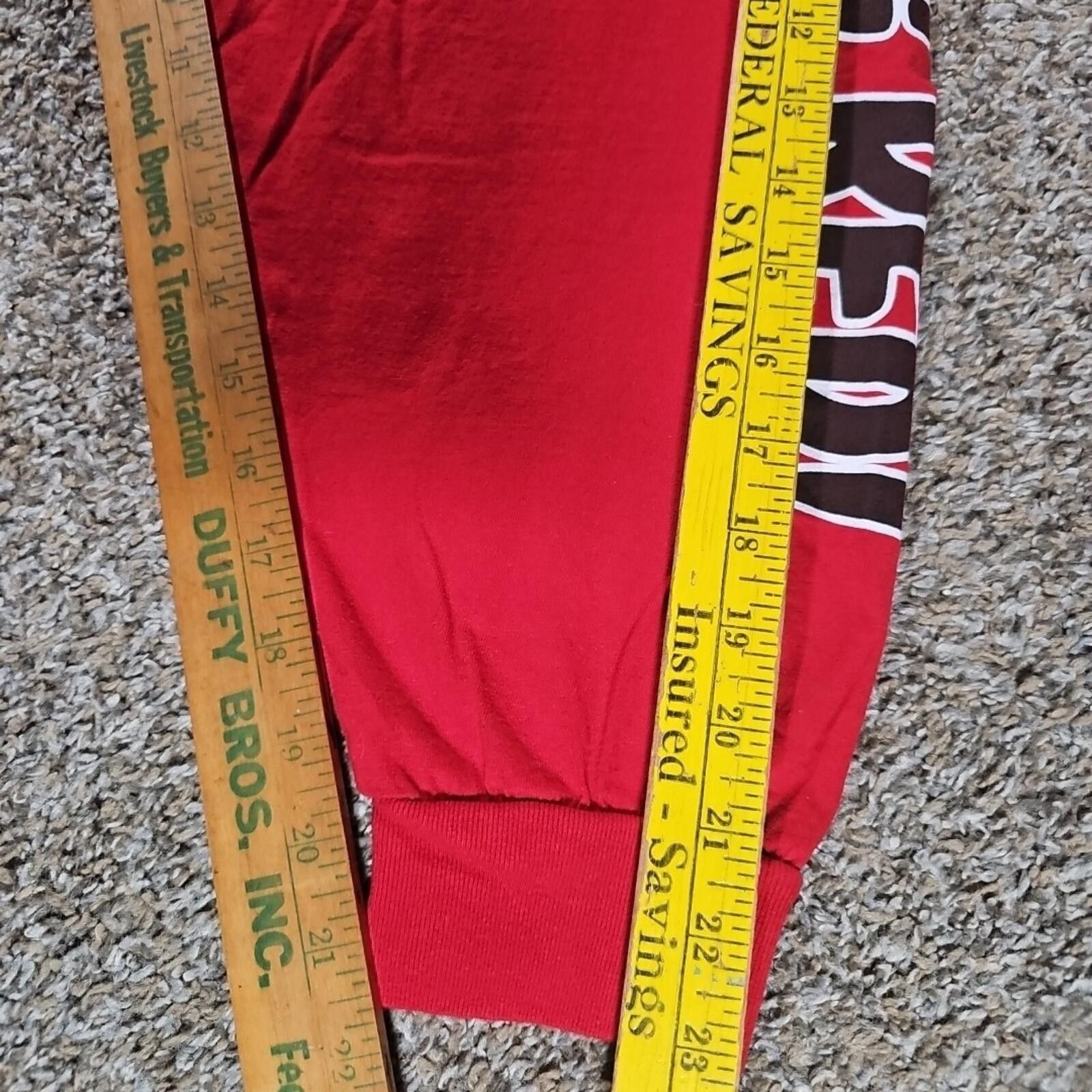 Fruit Of The Loom Go Big Red Riled Up NU Nebraska Cornhuskers Shirt 3XL Size US XXL / EU 58 / 5 - 7 Thumbnail