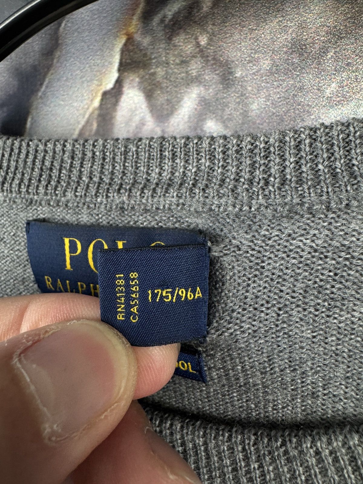 Polo Ralph Lauren Men’s Polo Ralph Lauren Pullover Merino Wool Size Medium Size US M / EU 48-50 / 2 - 7 Thumbnail