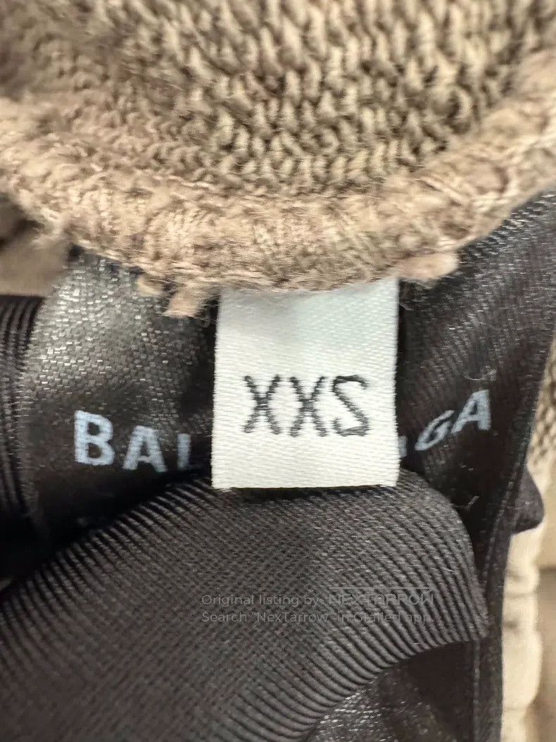 Balenciaga Balenciaga size XXS Letter Logo Dark Gray Casual Shorts Size US 27 - 6 Thumbnail