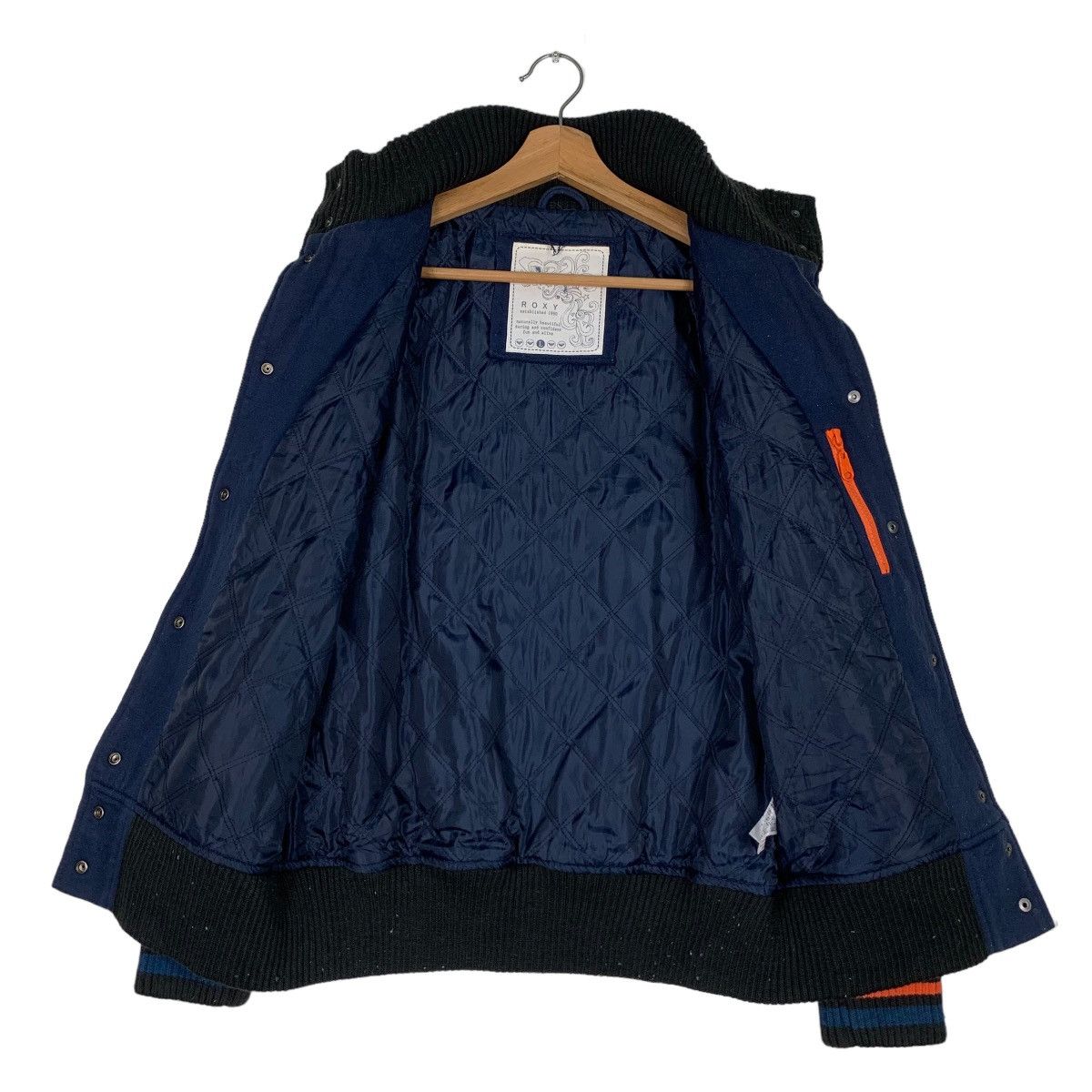 Japanese Brand California ROXY Surf Team Big Logo Varsity #0906-C40 Size US L / EU 52-54 / 3 - 11 Thumbnail