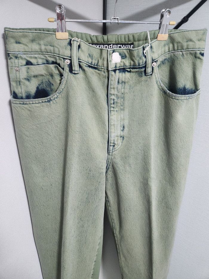 Alexander Wang Alexander Wang Army Acid Curb Clash Hybrid Jeans Size US 31 - 2 Thumbnail