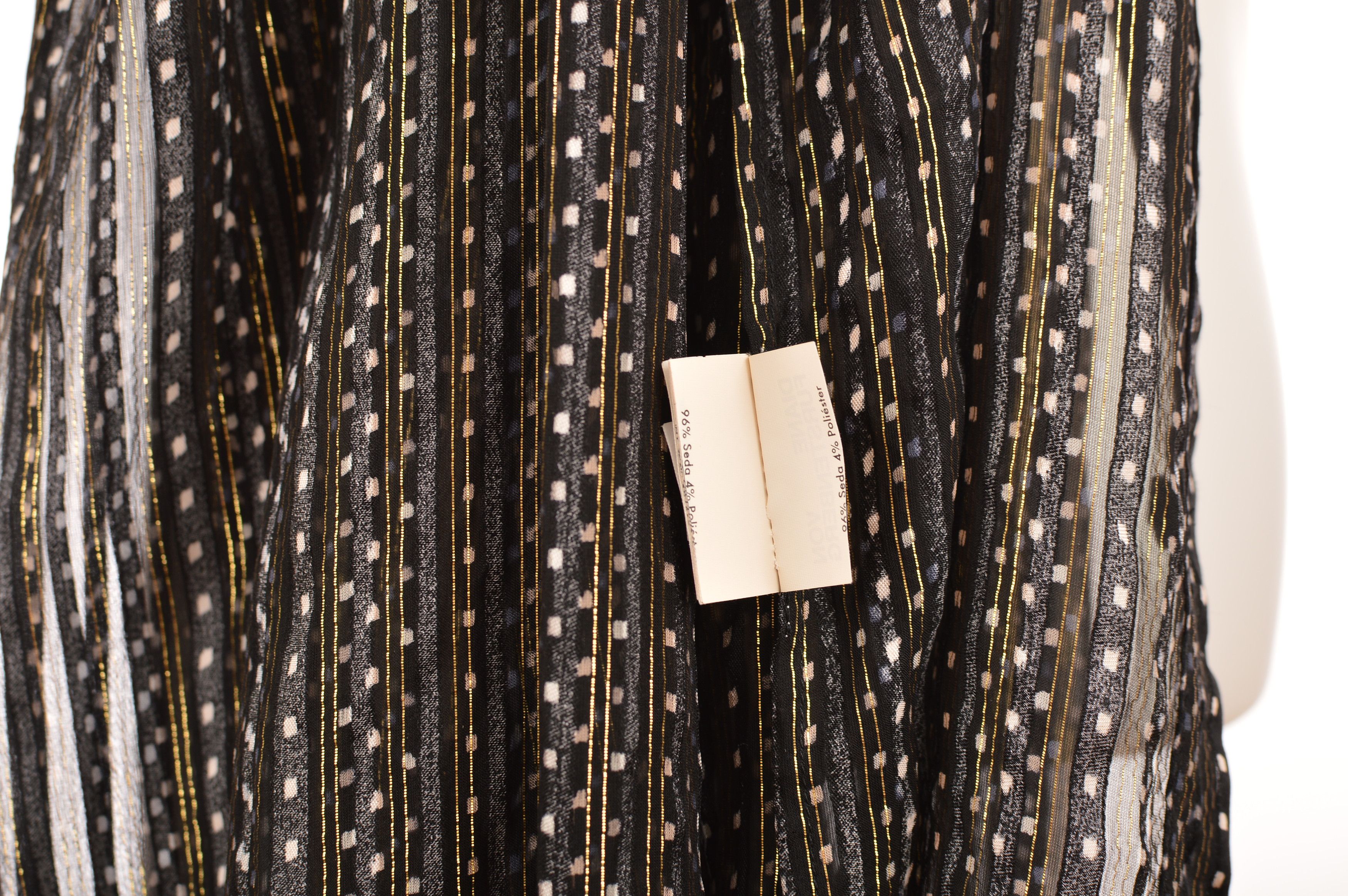 Diane von Furstenberg Diane Von Furstenberg Lanie Tie Neck Silk Blouse Shirt Size M / US 6-8 / IT 42-44 - 8 Thumbnail