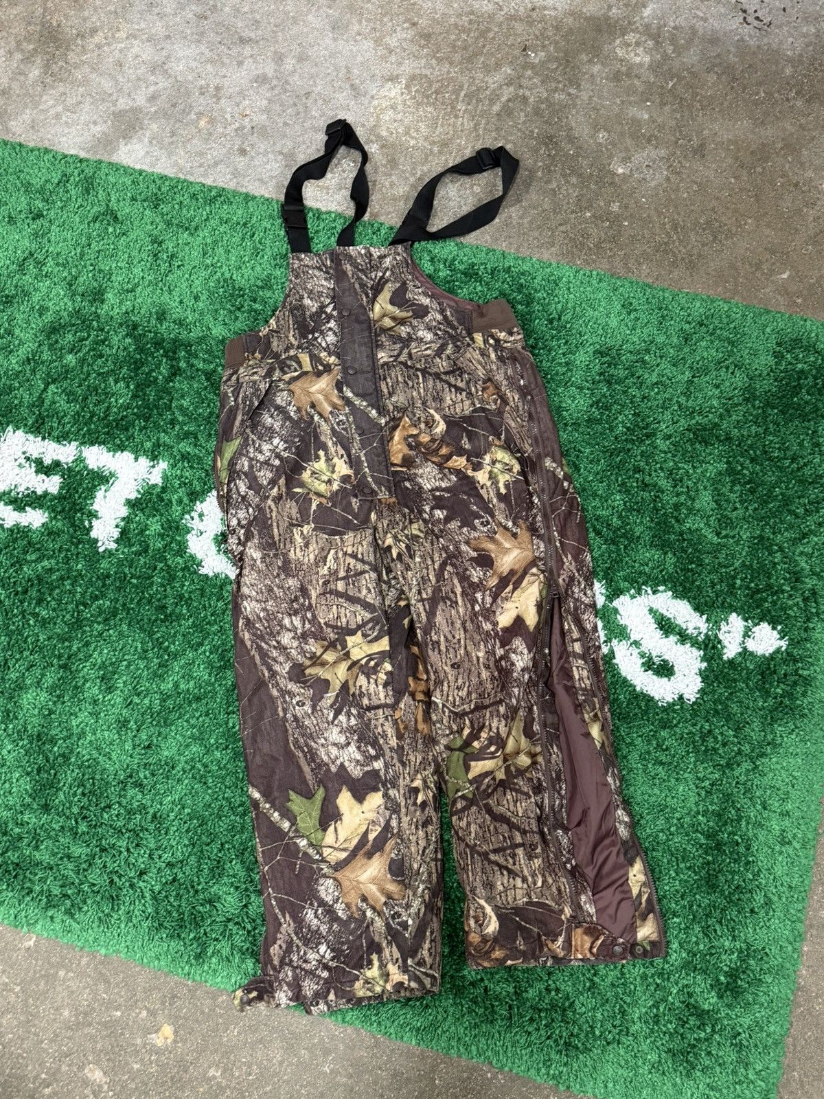 Cabelas Cabelas Tree Leaves Camo Overalls XL Size US 36 / EU 52 - 1 Thumbnail