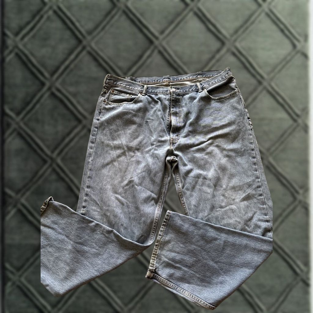Levi's VINTAGE Levi's 550 Jeans Regular 46X34 5-Pocket Denim Blue Mens Straight Relaxed Cotton 550 Model Levi's 500 Series Worldwide Shipping Size US 30 / EU 46 - 1 Thumbnail