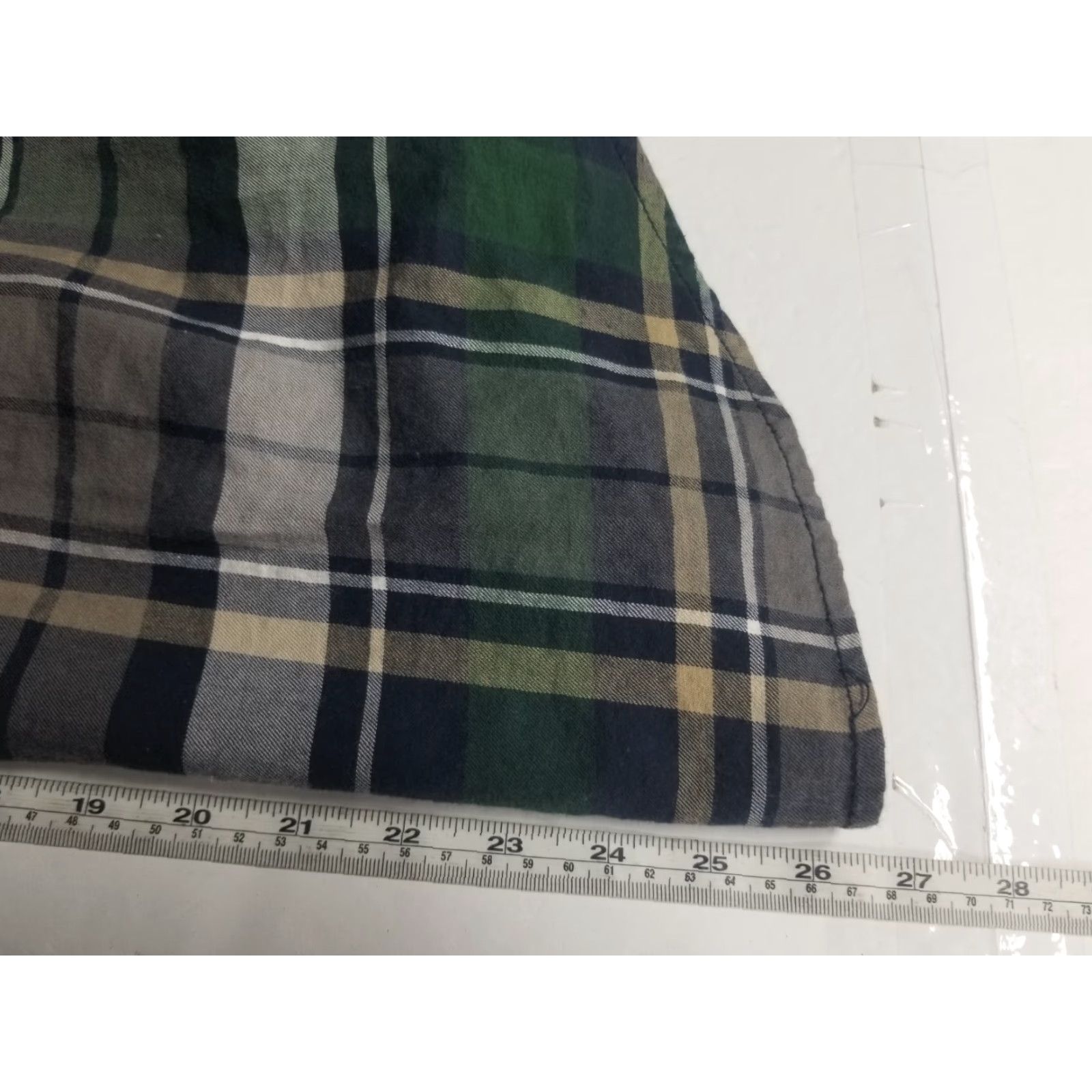 Levi's VINTAGE Levi's Women Shirt Button-Up Plaid Green Casual 70s Western Medium Womens Long Sleeve Cotton Blend Button-Down) Size M / US 6-8 / IT 42-44 - 6 Thumbnail