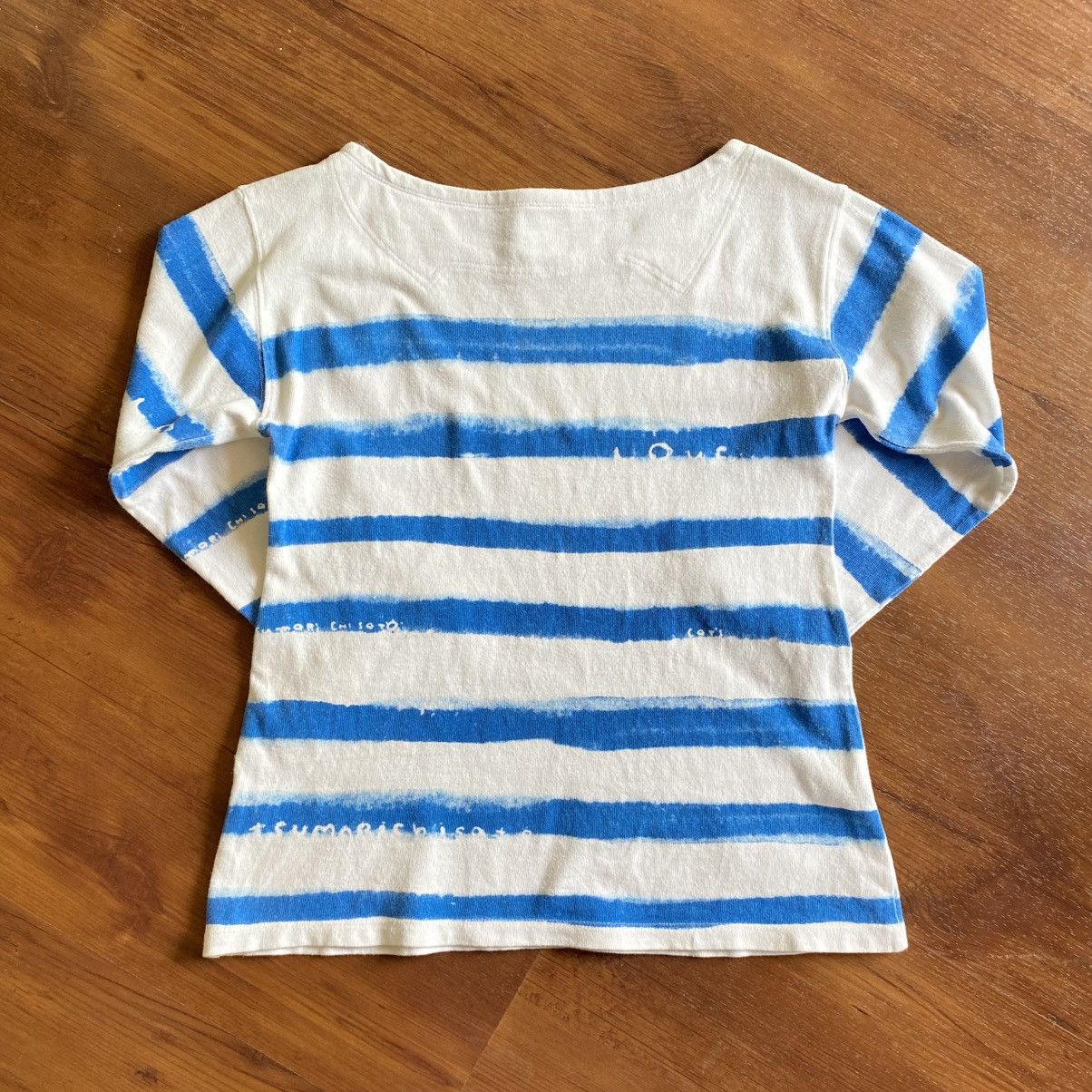 Tsumori Chisato TSUMORI CHISATO Ocean Brush Stripe Tee Size M / US 6-8 / IT 42-44 - 19 Thumbnail