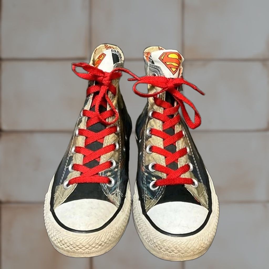 Converse Converse Chuck Taylor All Star High Top DC Comics Superman Men’s 6 Size US S / EU 44-46 / 1 - 1 Thumbnail