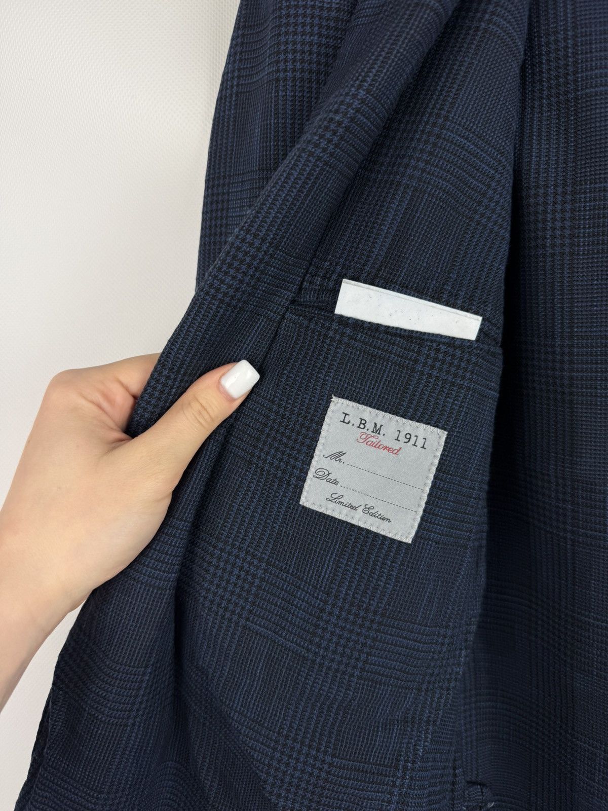 L.B.M. 1911 L.B.M. 1911 Men’s Unlined Blazer Jacket Sportcoat Size 42R - 17 Thumbnail