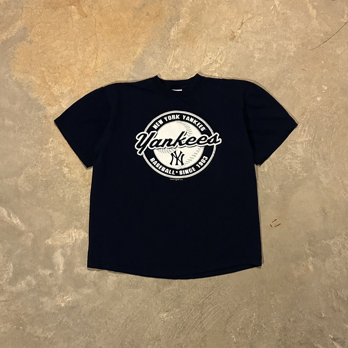 MLB × New York Yankees × Vintage Crazy Vintage Y2K New York Yankees Baseball MLB Tee Size US L / EU 52-54 / 3 - 1 Thumbnail