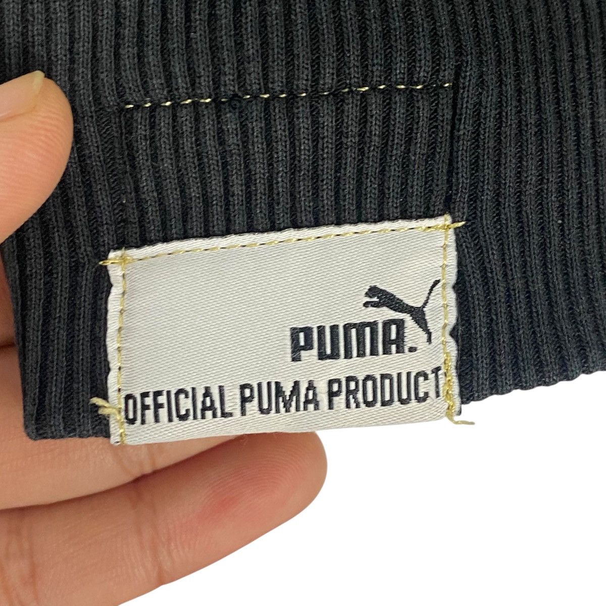 Vintage Vintage Puma Italy Teams Full Zip Sweater Black Size L Size US L / EU 52-54 / 3 - 7 Thumbnail