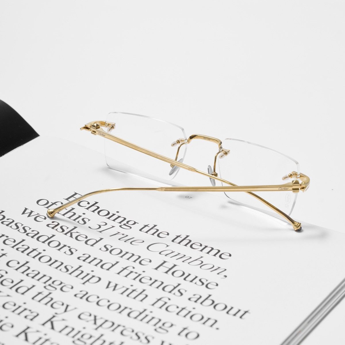 Cartier CARTIER CT0619O 001 GLASSES Size ONE SIZE - 6 Thumbnail