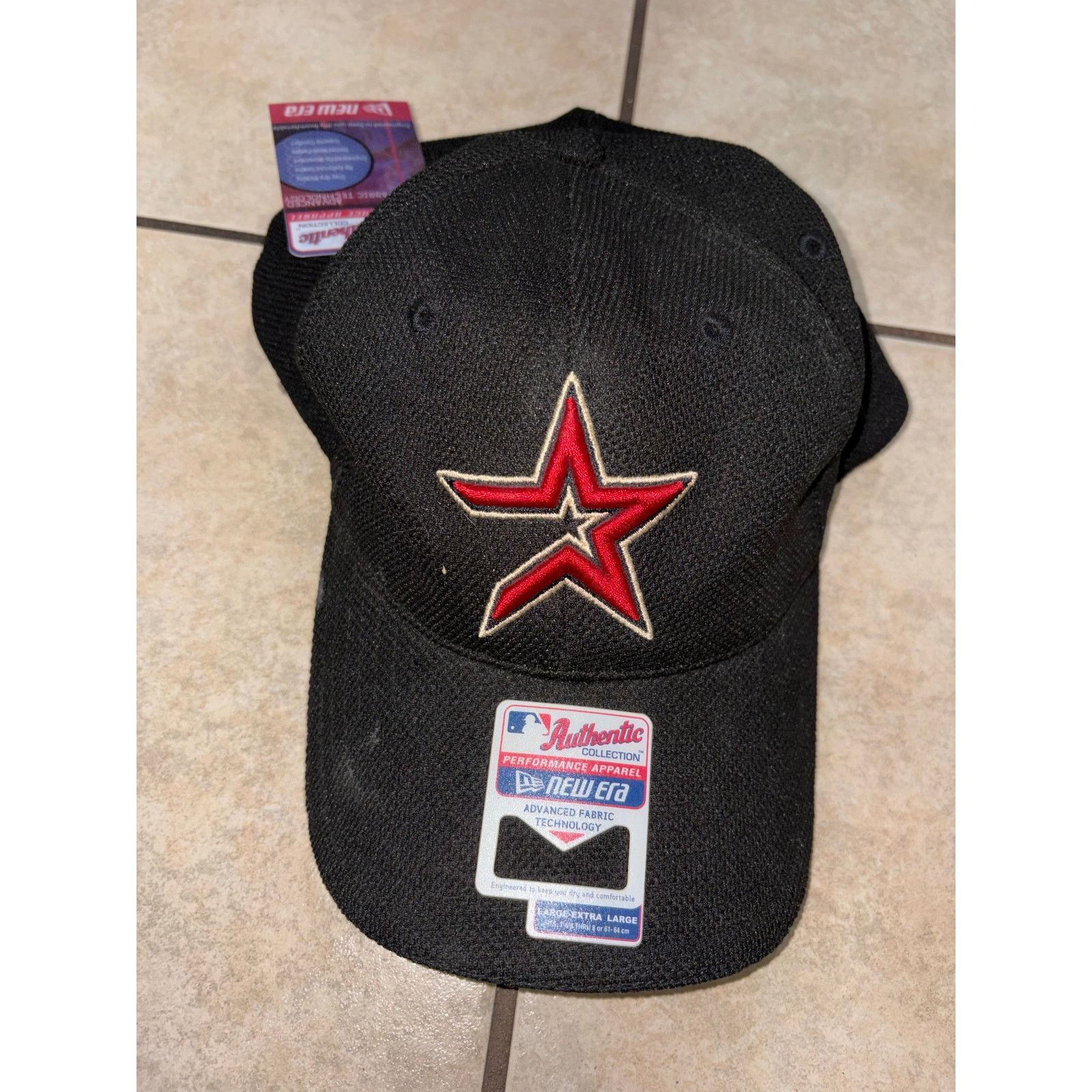 New Era Vintage Astros hat new with tags New Era large Size ONE SIZE - 1 Thumbnail