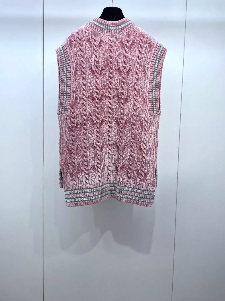 Chanel Chanel 22B Autumn and Winter Velvet No. 5 Sequin Knitted Ve Size XS / US 0-2 / IT 36-38 - 2 Thumbnail