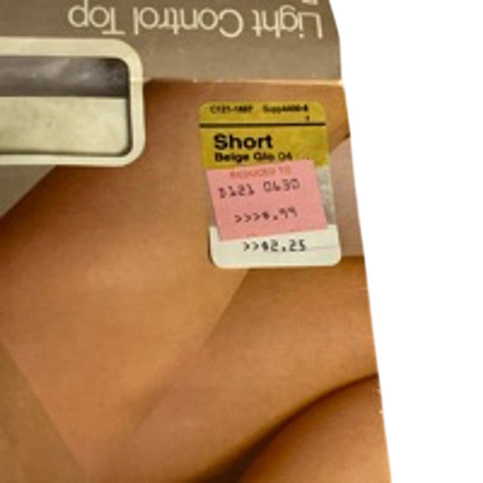 Other Vintage JCPenney Light Control Top Nude Sheer Pantyhose Size ONE SIZE - 2 Thumbnail